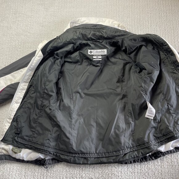Columbia Sport Omni-Shield Jacket Interchange White Purple Ski  Wom Sz S Read** - Picture 15 of 16